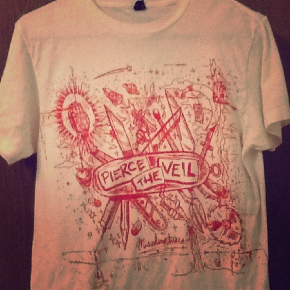 Pierce The Veil "Misadventures" graphic Tee Shirt